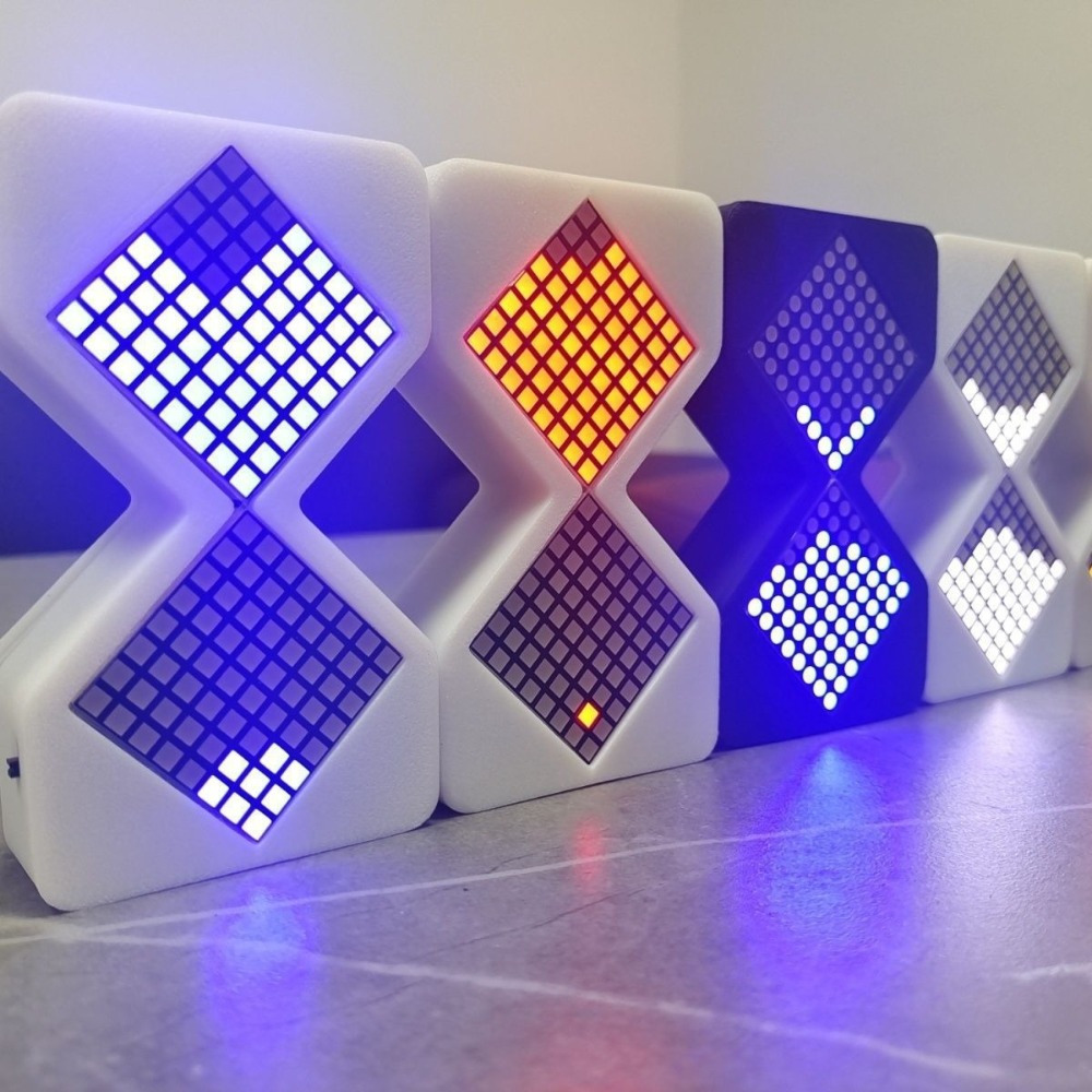 Home Automation System Diy - Reloj de Arena Electrónico LED Estilo