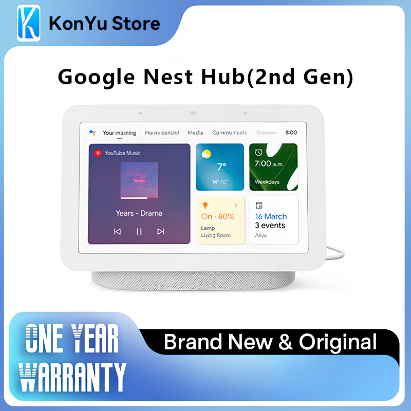 Google Speaker Nest Hub - Controlador de hogar inteligente Original Google