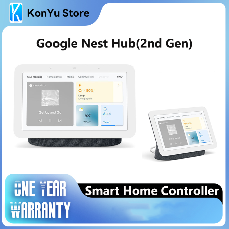 Google Speaker Nest Hub - Controlador de Hogar Inteligente Google Nest