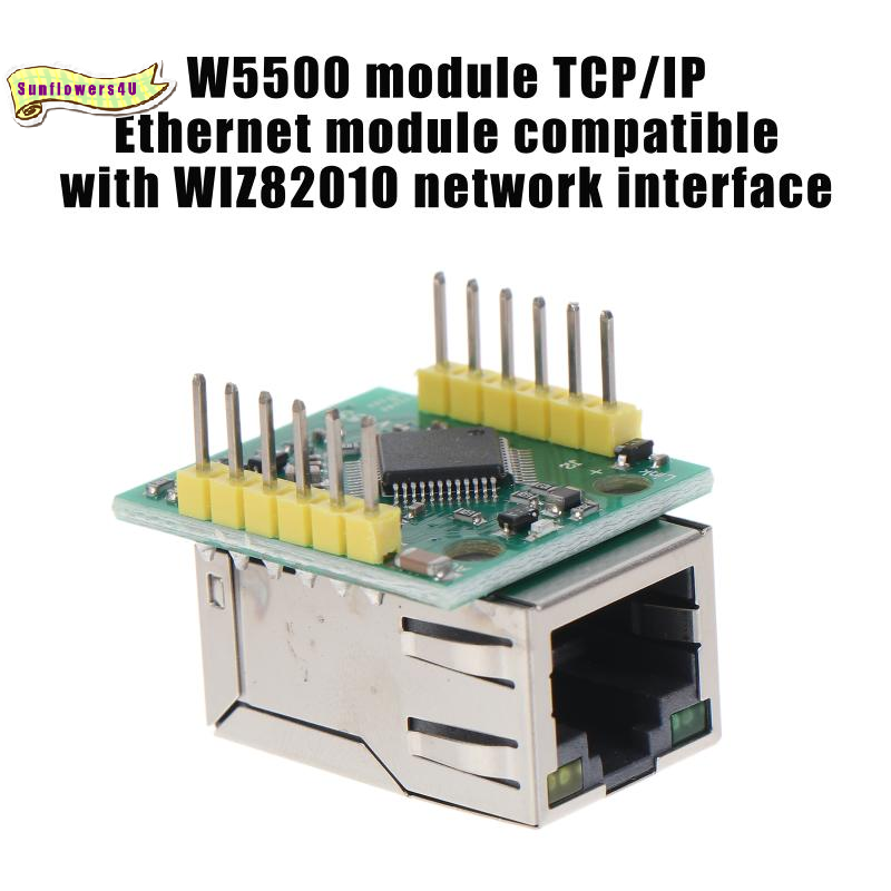 Convertidor SPI a LAN Ethernet - Ethernet Module W5500 reseña y precio