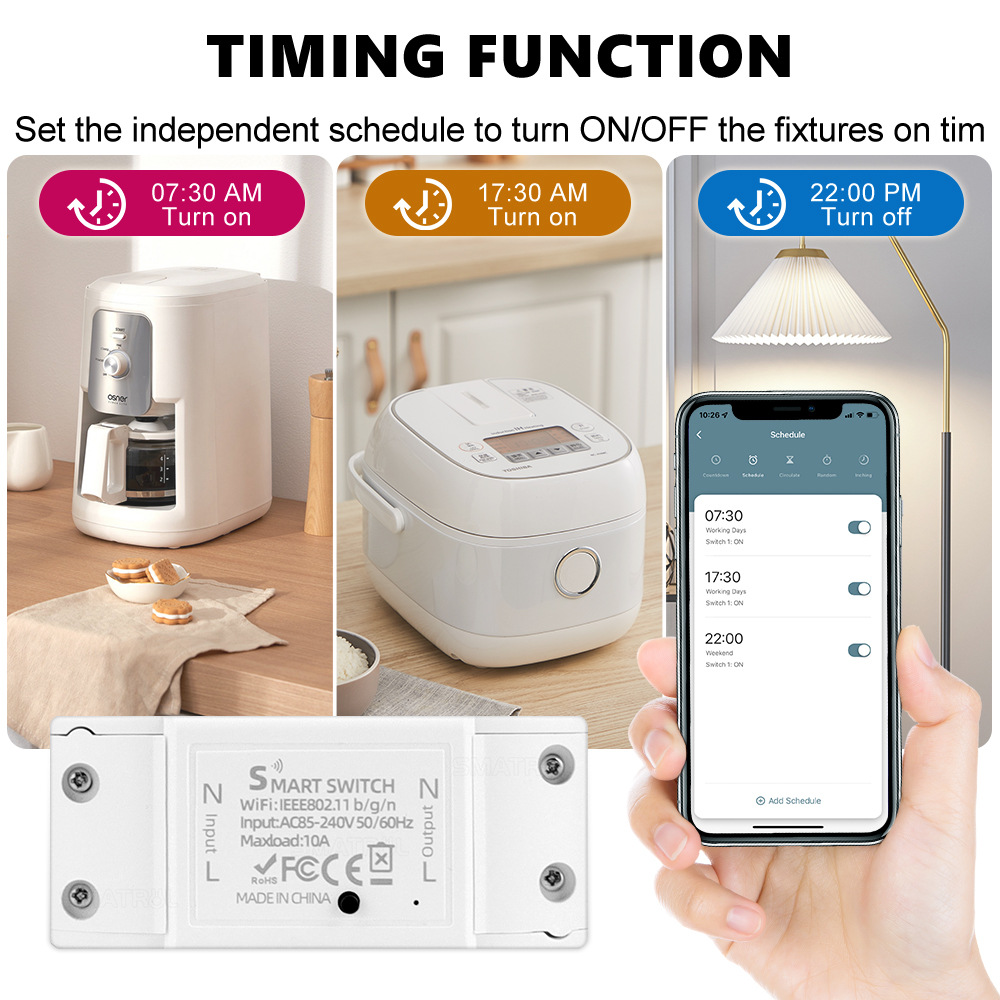 Interruptor Inteligente WiFi c - Sonoff Basic Switch reseña y precio