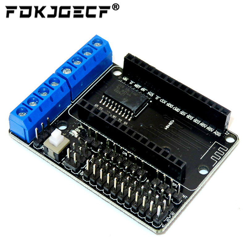 L293D para ESP8266 ESP-12E mód - Esp8266 Nodemcu Board reseña y precio