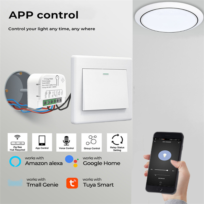 Módulo de interruptor intelige - Home Automation Ideas reseña y precio