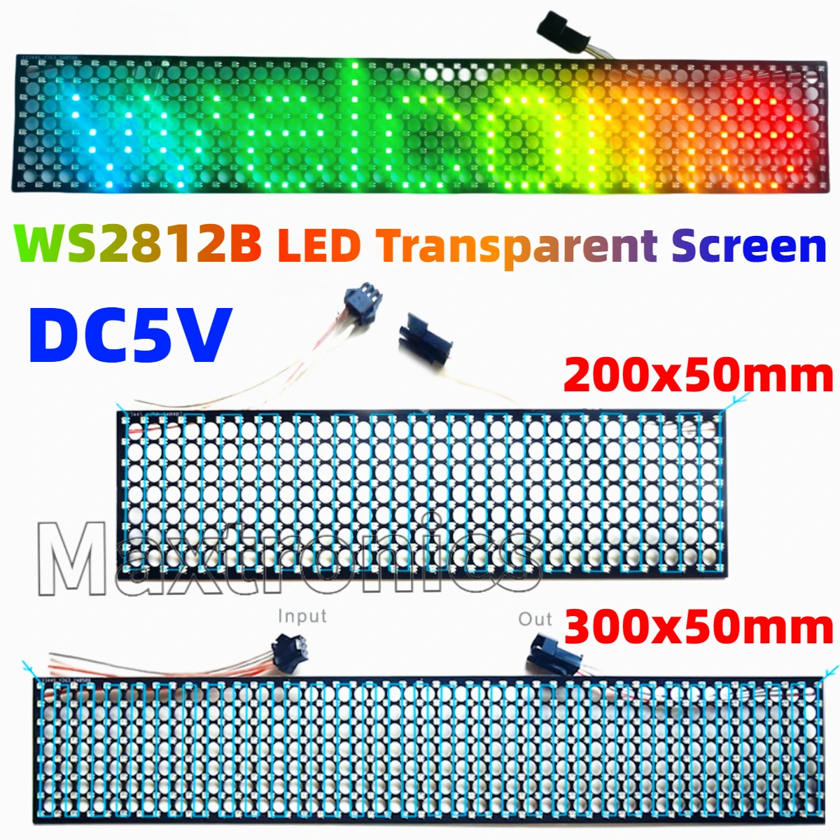Pantalla LED transparente WS28 - Rgb Led Matrix 8X8 reseña y precio