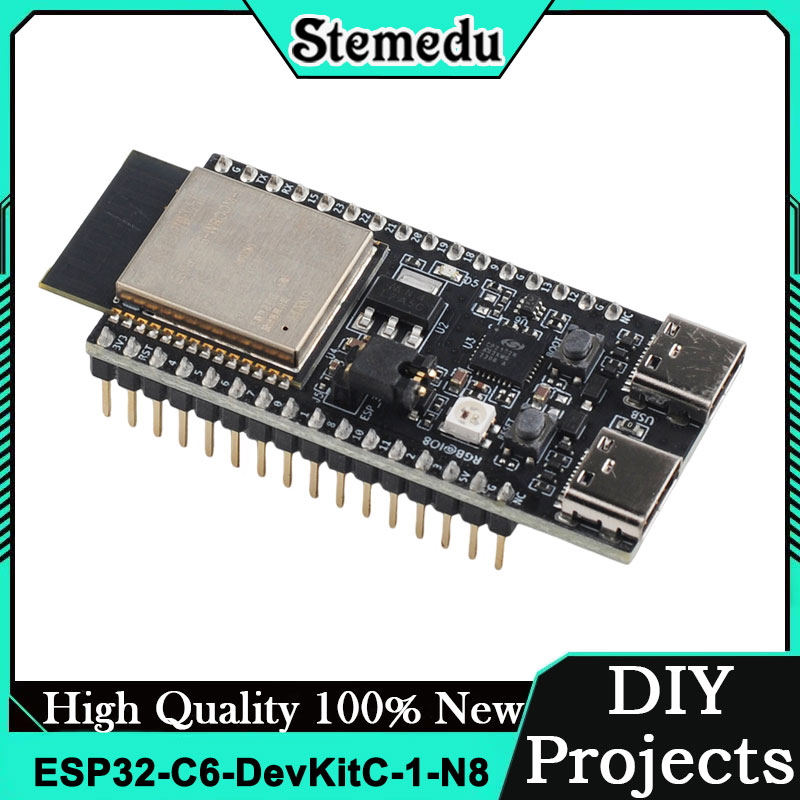 Placa ESP32 C6 DevKitC 1 N8 Io - Home Automation System Diy reseña y precio